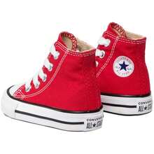 Converse شباشب رضّع - الأحمر - مشاهدة 3