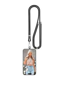 3 件手机挂绳、手机挂绳斜挎包 1 包可调节防盗手机挂绳斜挎包和 1 包颈带腕带手机挂绳兼容大多数手机 -1 个贴片