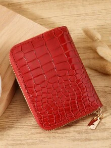 Hộp đựng thẻ, đựng nhiều loại thẻ, đựng thẻ tín dụng, nhẹ, tối giản, thời trang, hiện đại, kinh doanh, kỷ niệm, giáng sinh, ngày lễ tình nhân, làm quà sinh nhật, làm quà tặng, tặng người yêu, dành cho phụ nữ, dành cho bé gái, dành cho quý cô, dành cho nữ, túi đựng đồ dùng học tập cho phòng ký túc xá và trở lại trường - Đỏ - Xem 4
