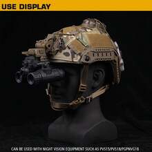 Tactical Helmet Night Vision Goggles Mount L4G24 NVG Mount For PVS 15/18 GPNVG18 - 黑色 - 查看 2