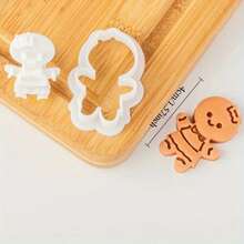 Moule à biscuits en pain d'épices de Noël en forme d'homme. Moule d'embossage pour famille, fille, garçon. Outils de découpe de biscuits, ustensiles de décoration de gâteaux