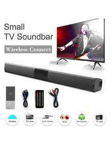 55cm*5cm Surround Stereo Sound Bar, 4-Speaker System, Wireless Subwoofer, Suitable For TV, Home Theater And Remote Control