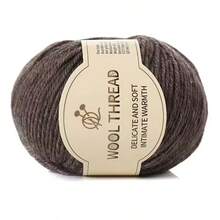 1 卷混合颜色 70% 澳大利亚羊毛，30% 抗起球纤维，50g/1.76oz 粗废纱，用于 DIY 手工围巾、披肩和毛衣 - 柔软、蓬松、抗起球工艺纱线 - 彩色 - 查看 32