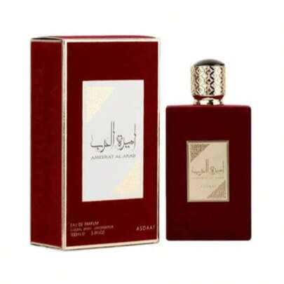 Ameerat Al Arab 100ml Red Arabic Perfume Citruses And Bergamot Oud EDP Dubai Fragrance Spray