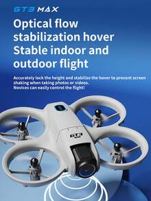 CASRRA The Multi-Functional Drone GT3 Equipped With A Camera Is Fitted With A Large-Screen Remote Control, Allowing For Real-Time Viewing Of Flight Routes, Taking Photos And Videos, And Documenting Life. Brushless Motors Offer More Powerful Performance. Optical Flow Hovering Flight Is More Stable For Novice Drones. Economic Drones. Aerial Photography Drones, Wonderful Christmas And Halloween Gifts