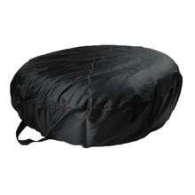 2PCS 13-19inch Auto Black Spare Tire Cover Wheel Tyre Protection Leather Tire Cover - Black - View 3
