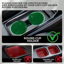 1 khay đựng đồ đa năng trên xe hơi, có giá để cốc, đế nhỏ gọn và tiện lợi, có thể xoay điều chỉnh, thích hợp để đựng các vật dụng linh tinh, giá để cốc tròn, phù hợp với hầu hết các loại xe hơi. - 1 - Xem 8