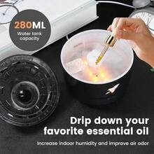 Cannon Blast, humidificador aromtico, difusor silencioso de torreta, humidificador de - Color: - Ver 7