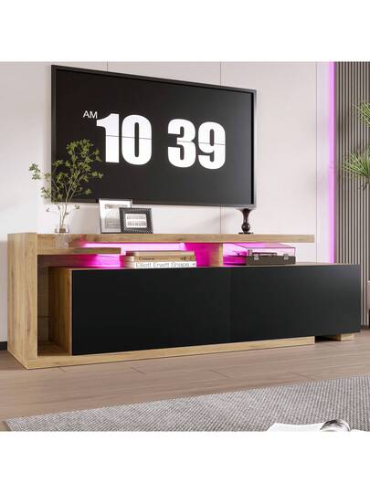 Sairedel Modular TV St Movable Module LED Lighting, Flexible In Extends To 2m Maximum Space Flexibility Storage view 3