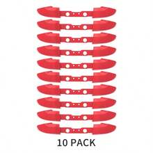 DATA FROG 10 件 LB RB 保险杠按钮替换件适用于 X-Box One S 控制器黑色肩部扳机维修零件