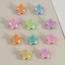 1 Set Women's Star Hair Clips, Star Hair Claws, Bow Hair Clips. Y2K Style. Streetwear, Party