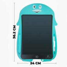 ELE-GATE Tableta Digitalizadora De Pingüino 8.5 Pulgadas Grafica de 12 MM - Azul - Ver 2