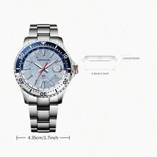 Moemton Relojes para hombres de la serie Ice Peak de MOEMTON, relojes mecánicos totalmente automáticos, relojes deportivos y de moda, resistentes al agua hasta 100 metros