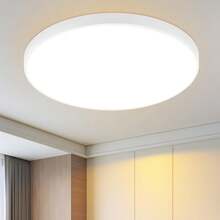 homefire Ceiling Lamp LED Ceiling Light Flat - 21CM White Hallway Lamp Ceiling 12W Round Kitchen Lamp IP44 Waterproof Bathroom Lamp 3000K Warm White Modern Bedroom Lamp For Hallway Kitchen Bathroom Balcony - 21cm-3000k - Xem 9