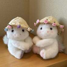 1pc Cute Cartoon Snot Bear Rose Bouquet Plush Teddy Bear Doll Soft Stuffed Doll Holding Rose Bouquet, Rainbow Pony, Brown Bear Plush Doll, Gift For Girlfriend, Best Friend, Birthday, Christmas - Multicolor - View 12