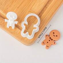 Moule à biscuits en pain d'épices de Noël en forme d'homme. Moule d'embossage pour famille, fille, garçon. Outils de découpe de biscuits, ustensiles de décoration de gâteaux