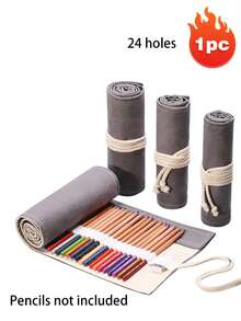 Serie cu modele florale și frunze de arțar - Artistic - Proaspăt de înaltă calitate - Pânză - Penar, Penar mic cu motive florale, Penar drăguț cu motive florale - Vine cu suport din nailon pentru pensule de machiaj (cu șnur), Rolă de creioane, Suport portabil pentru pensule, Husă pentru creioane din pânză lucrată manual, Cutie pentru creioane de mare capacitate (Unisex), Diverse modele în formă de buze, Papetărie, Înapoi la școală, Geantă