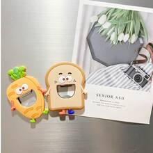 Adorable Cartoon Creative Bottle Opener For Home Use, Beer Bottle Opener And Lid Opener, Suitable For Various Festivals, Outdoor And Home Use,Bottle Opener Party Favors Christmas Gifts,Watermelon Pineapple Kitchen Gadget Bottle Opener