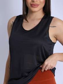 Women Sports Tees & Tanks - Blue - View 9