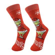 Christmas Creative Socks, Cartoon In-Stock Knitted Socks, Unisex Couple Socks
