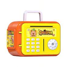 Hộp đựng tiền ATM cho trẻ em, hộp tiết kiệm hình phi hành gia/gấu/ngựa hoạt hình hình chìa khóa, hộp đựng đồ chơi sáng tạo, quà tặng sinh nhật cho trẻ mẫu giáo, tủ đựng chìa khóa. - Nhiều màu - Xem 7