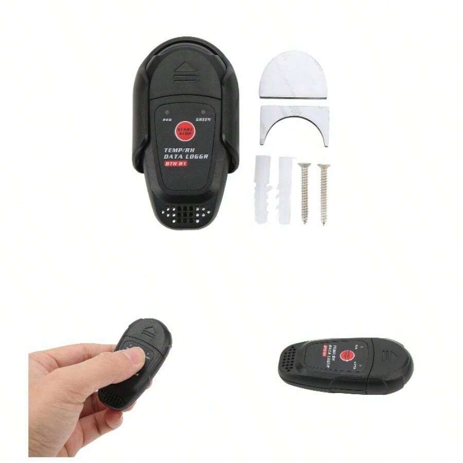 Registrador de datos de temperatura y humedad, sensor digital de alta precisin, amplio rango de medicin, para almacenamiento en fro, laboratorios, entornos mdicos - inicial - Ver 1