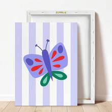 1 画框艺术/帆布墙画、儿童房墙面画廊、墙面装饰套装、儿童房装饰、儿童房艺术品、女孩艺术品、小女孩艺术品、儿童房装饰、画框墙面艺术、客厅绘画、房间装饰、家居装饰、墙面装饰、浴室装饰 - 彩色 - 查看 10