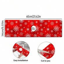 1 pieza Feliz Navidad, Estera de fregadero de barro de diatomeas con copos de nieve festivos - Estera protectora antideslizante y absorbente para encimeras, para decoración del hogar, oficina y granja. - Multicolor - Ver 16