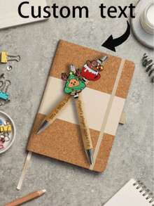 Custom Holiday Pens, Christmas Pens, Custom Gifts, Personalized Gifts, Christmas Friends Pens, Christmas Pen, Cute Christmas Pen, Christmas, Christmas Stationery, Stationery, Father Christmas Pen, Snowman Pen. - Multicolor - View 10