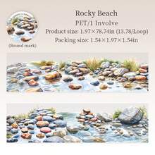 1 Roll Seine River Themed PET Decorative Tape, Suitable For Scrapbooking, Phone Cases, Diaries, Frames, Envelopes, Crafts And Other DIY Collage And Decor - Interesting And Personalized Layering Material