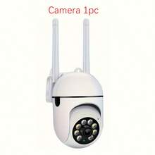 1/2/4pcs 1080P HD Smart WIFI Camera, Home Security Camera - Monitor, 360° Panoramic View, Night Vision, Support PTZ Control & Zoom, Two-Way Audio, AI Motion Detection Alarm - WIFI Wireless Indoor Camera, Home Security Camera, Indoor Monitoring Camera, Pet Camera - White - View 13