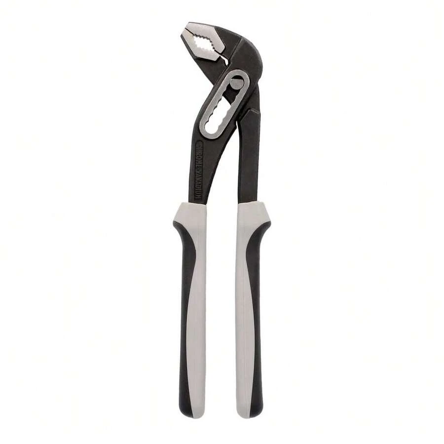 WOLFPACK PROFESSIONAL LINE Black Plus Pinza Multiapertura 250 mm. Manici Gommati DIN 8976. Pinza a Becco di Pappagallo, Pinza Estensibile, Pinza per Idraulico - Bianco - Visualizzare 1