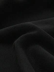 优雅时尚披肩袖宫廷风修身连衣裙，适合毕业典礼、婚礼等场合，高端优雅长袖披肩性感修身优雅长袖连衣裙，黑色连衣裙，春季款 - 黑色 - 查看 10