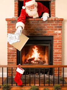 1/3/5PCS-Personalized Santa Letter & Envelope Set,Santa Claus Christmas Card,Christmas Festive Surprise, Christmas Magic,Christmas Express,Custom Santa Custom Text Holiday Letter & Envelope,Personalized Christmas Keepsake,Santa's Exclusive Letters With, Customized Names, Paired With Themed Envelopes To Recreate The Scene Of "Letters From The North Pole".Holiday Gift For Her, Unique Xmas Gift For Family & Friends, Festive Writing Paper.,Chic Design