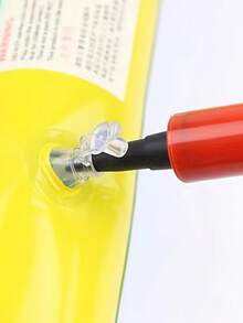 1pc Plastic Balloon Inflator, Hand Pump For Inflatable Balloon, Swimming Ring & Inflatable Mats, Halloween & Christmas Party Supplies,Random Color Balloons Manual Pump For Party, Balloons Supplies Accessories - Multicolor - View 8