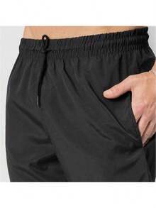 Men's 3-Piece Bermuda Shorts Gym Workout Beach Running - màu đen - Xem 6