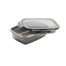 Lox 850ml Lunch Box (Transparent Grey) - Grey - View 5