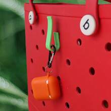 4pcs Hooks Accessories Bogg Bags, Insert Charm Cutie Cup Holder Connector Key Holder Holder, Pink - màu xanh lá - Xem 5