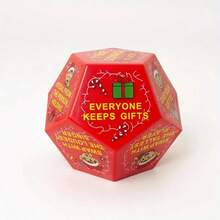 20 - Sided Chaos Ball Dice, Stealing Mechanism, Adult Funny Game For Holiday Party & Gatherings, Social Gathering Games, Group Activities, Unique Dice Design, Highquality Material, Tabletop Gaming,Hilarious Christmas Gift Exchange Party GameDice,Christmas Party Props, Christmas Games, Christmas Gifts