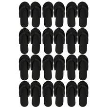 12/24 Pairs Pedicure Slippers For Guests Foam Disposable Flip Flops Pedicure Shoes Sandals Bulk For Women Spa Party Supplies - Multicolor - View 17