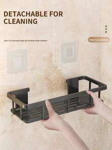 Bathroom And Toilet Non-Perforated Storage Rack, Wall-Mounted Bathroom, Toilet, Washbasin, Kitchen Storage Rack