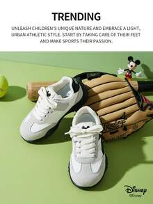 Disney 1 Pair Official  Family Children's Sports Shoes, Suitable For Daily, Holiday Sports And Outdoor Wear. Comfortable, Non-Slip, Breathable, Caring For Feet. (Boys' Sports Shoes, Girls' Sports Shoes, Boys' Shoes, Girls' Shoes) - Grey - View 2