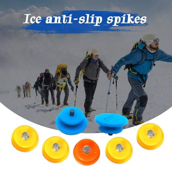 30 Outdoor Schuhüberzüge, rutschfestes Artefakt, Schneeschuh-Stollen, rutschfeste Stollen für Bergsteigen, Eisenkrallen, rutschfeste Schuhkrallen