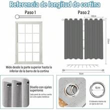 Curtain Sunshades - 淺灰色 - 查看 5