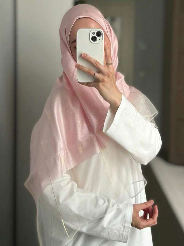 1 pieza Pañuelo elegante y de lujo de estilo bohemio para mujer, accesorio para cubrir la cabeza, de gasa transpirable, protección solar, adecuado para uso diario y como regalo para vacaciones