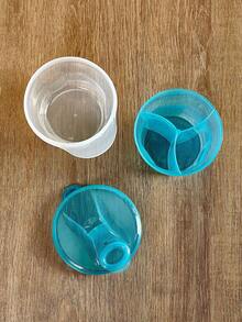 1pc Baby Portable Rotary Milk Powder Storage Box 3 Compartments, Formula Container, Milk Bottle Sealed Canister, Convenient For Outing - Multicolor - View 12