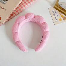 Spa Headband 1 Pcs For Women-Girls, Autumn New Arrivals  Makeup Sponge Headband, Non Slip Face Wash, Skincare-Padded Soft Thick Terry Cloth Hair Band Accessory 1 Pcs Fashion Hair Accessory Day Gift Headwear Cute Hairaccesories Stretch Headband Hair Accessories(Pink)Autumn New Arrivals
