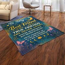 A Blanket For The Best Friend,Super Soft Flannel Printed  Blanket,As Birthday Gifts, Family, Wedding, Souvenir Blankets, Polyester Blankets Suitable For All Seasons, Washable, Machine Washable, Lightweight, Breathable, Comfortable, Warm, Unique, 280gsm For Him, Her Personalized Ideal Gifts For Her,Perfect Nap, Camping, Travel, Home, Daily Life, Office Decoration, Birthday, Anniversary, Valentine's Day, Thanksgiving, Christmas, Halloween, Wedding, New Year Gifts ,Sofa,Bed,Car,Bedroom,Living Room,Office,  Outdoor Camping, Beach,Wall Decoration - Nhiều màu 18 - Xem 4