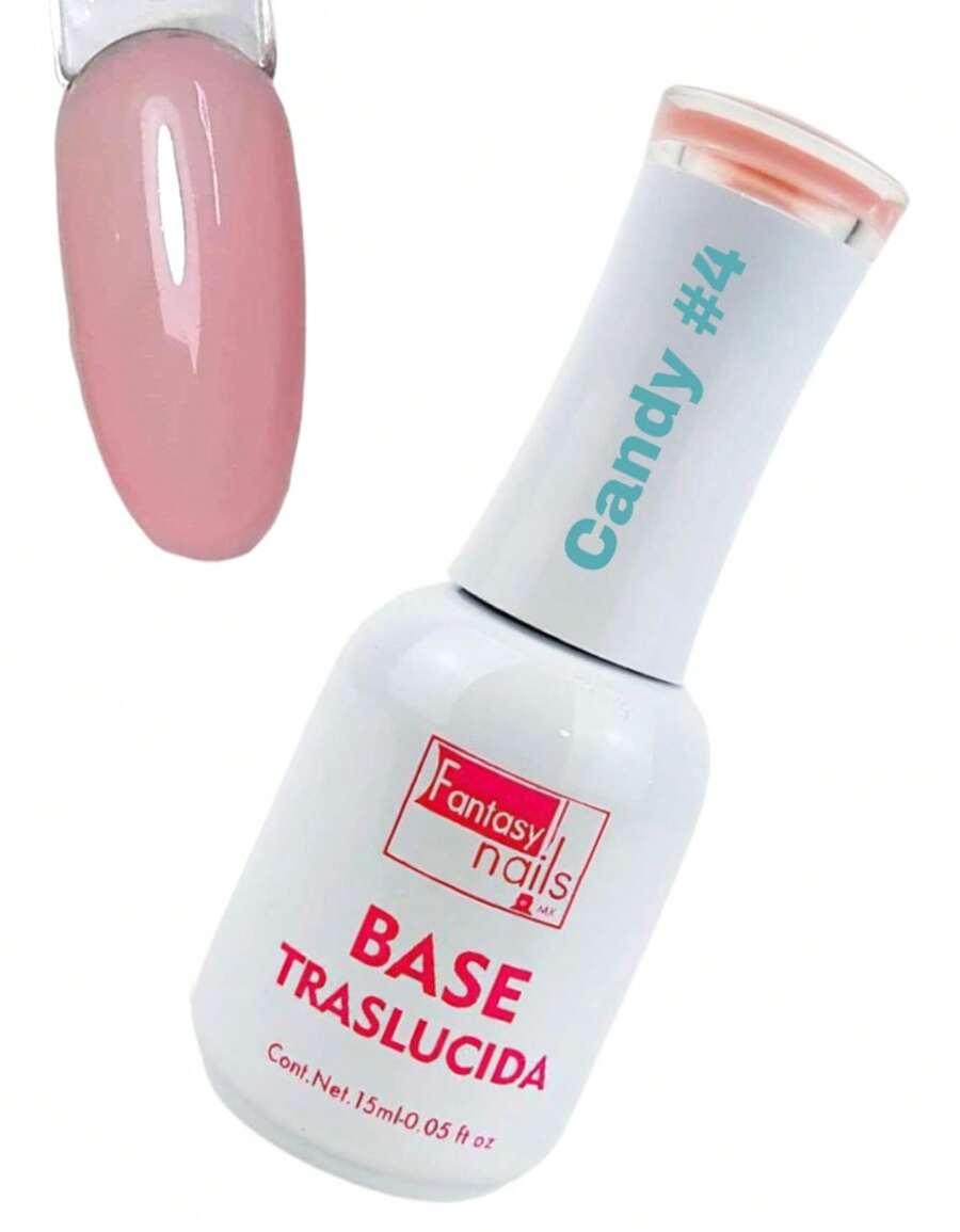 #04 Candy- Gel Base Traslucida para uñas Fantasy Nails - Candy - Ver 1