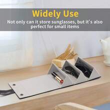1PC Folding Glasses Case, Anti-Stress Sunglasses Case, Personalized Sunglasses Case, Glasses Case, Glasses Bag, Glasses Storage Box, Foldable Glasses Case,School Glasses Storage Box Glasses Case Holder Organizer Storage Eyeglass Case Protective Case Glasses Bag Sunglasses Pouch For Travel Vacation Cruise Summer Holiday Travelling Bag Travel Stuff Essentials For College Dorm Home School Hotal Travel Kit - 彩色 - 查看 7